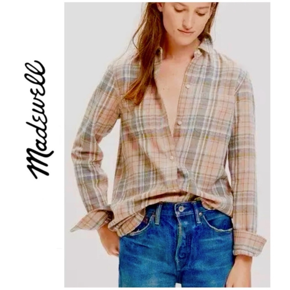 Madewell Multicolor Plaid Shirt